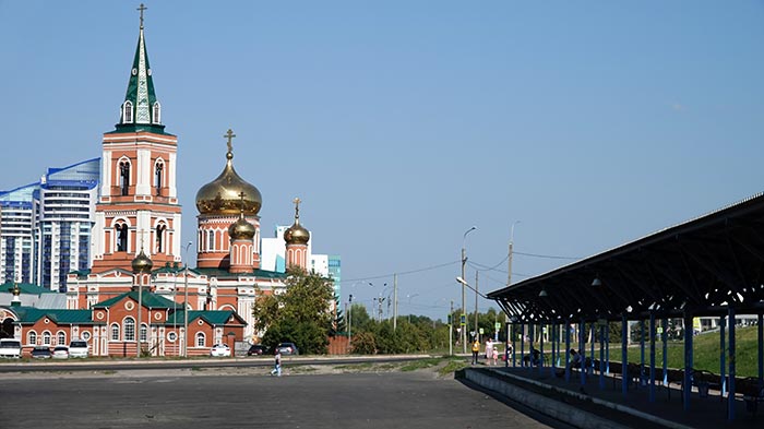 Барнаул. Знаменский собор с женским монастырём