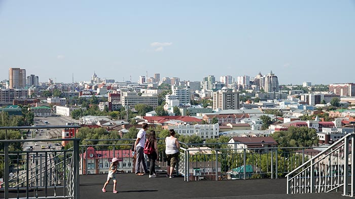 Барнаул. Вид на город