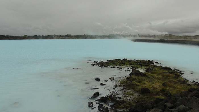 Исландия. Геотермальный источник Гуннухвер