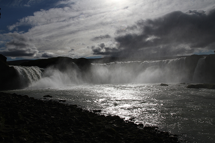 Исландия. Водопад Годафосс