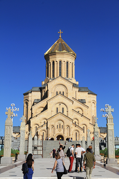 Грузия. Тбилиси. Собор Святой Троицы