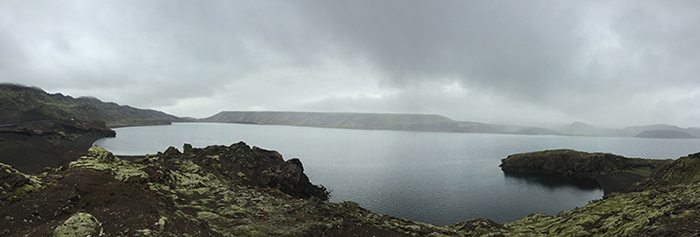 Исландия. Озеро Клейварватн